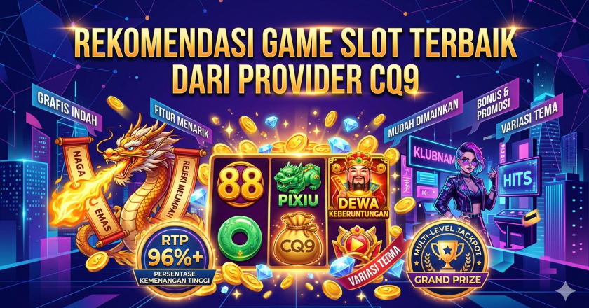 Rekomendasi Game Slot Terbaik Dari Provider CQ9 Gaming
